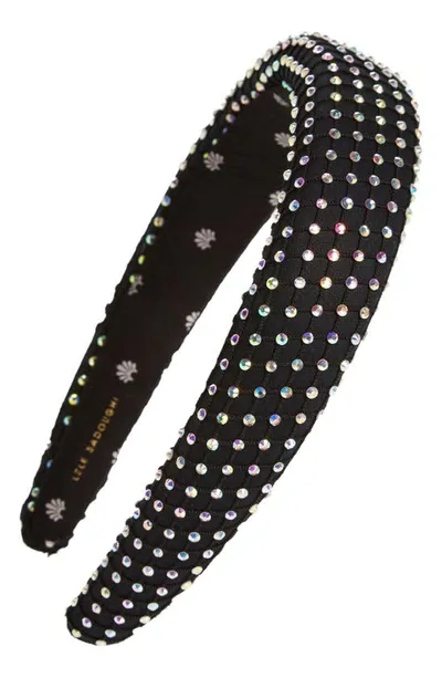 Lele Sadoughi Crystal Mesh Alice Headband In Technicolor