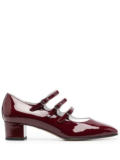 Carel Kina Mary Janes Pumps In Red