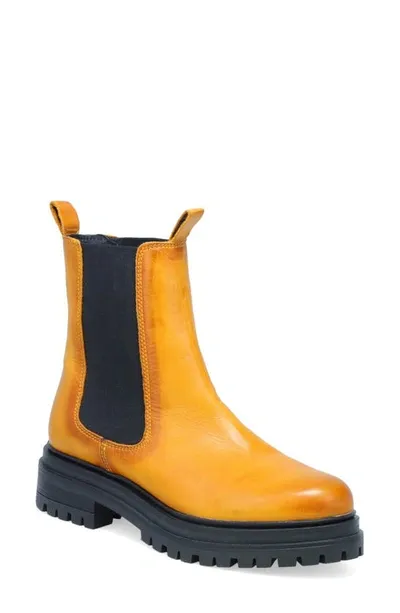 Miz Mooz Lizette Chelsea Boot In Ochre Antique Burnish