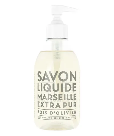 Compagnie De Provence Liquid Soap With Olive Wood 300 ml - Extra Pur In White