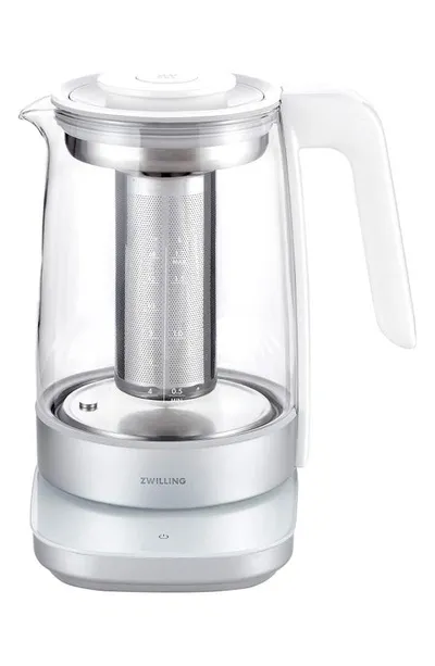 Zwilling Enfinigy Electric Glass Kettle In Silver