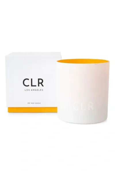 Clr Orange Scented Candle