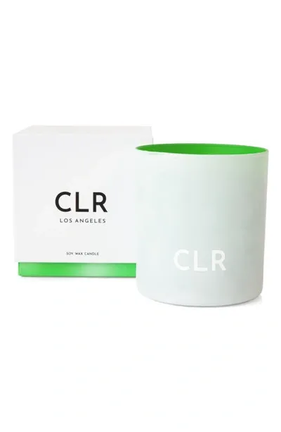 Clr Green Scented Candle