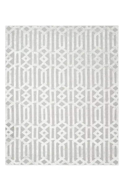 Solo Rugs Rae Handmade Area Rug In Gray