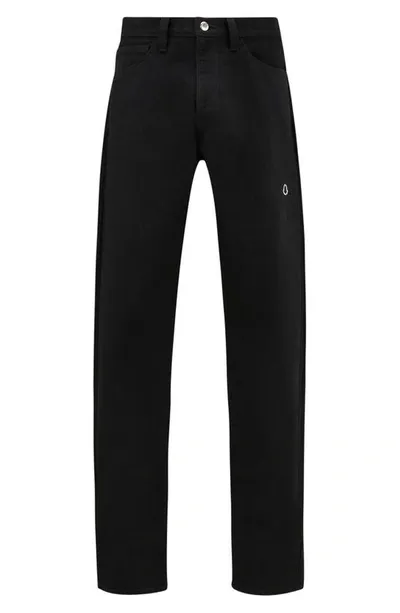 Moncler Genius Black Jeans With Logo