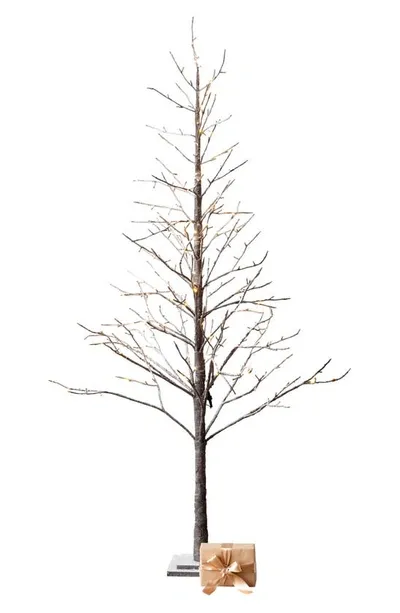 Balsam Hill Snowy Branch Led Tree In Black