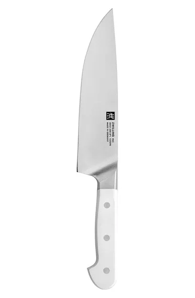 Zwilling Pro Le Blanc 8-inch Chef's Knife In Silver