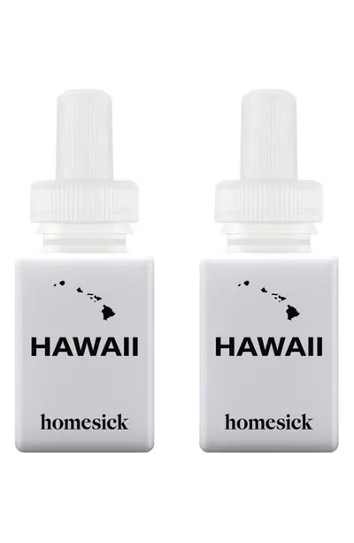 Pura X Homesick 2-pack Diffuser Fragrance Refills In Hawaii