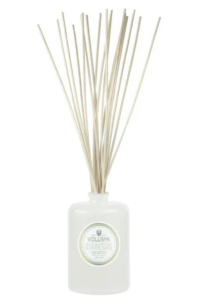 Voluspa Eucalyptus & White Sage Reed Diffuser 6.5 Oz.