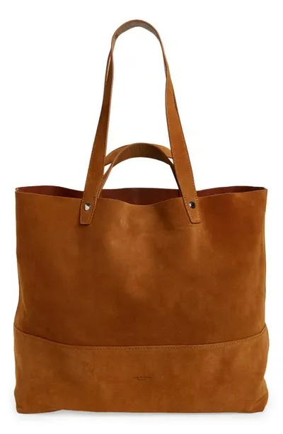 Rag & Bone Logan Leather Tote In Sabbiasd