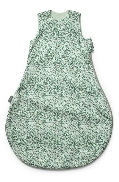 Dockatot Kids' Reversible Cotton Wearable Blanket In Green