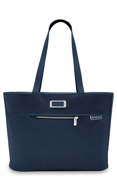 Briggs & Riley Baseline Traveler Tote Bag In Navy