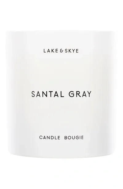 Lake & Skye Santal Gray Candle In Default Title