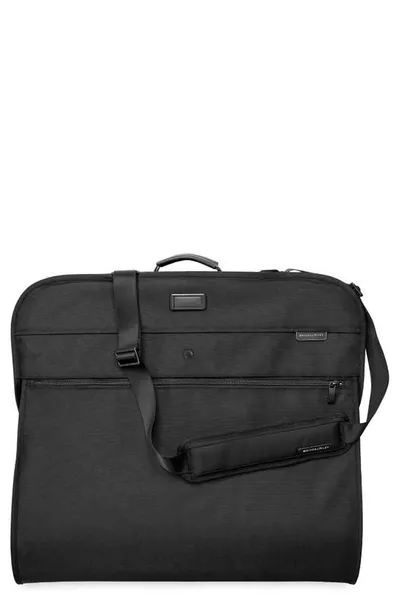 Briggs & Riley Baseline Classic Garment Bag In Black