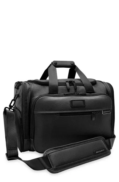 Briggs & Riley Baseline Underseat Carry-on Duffle In Black