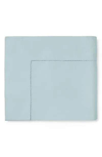 Sferra Fiona 300 Thread Count Flat Sheet In Poolside