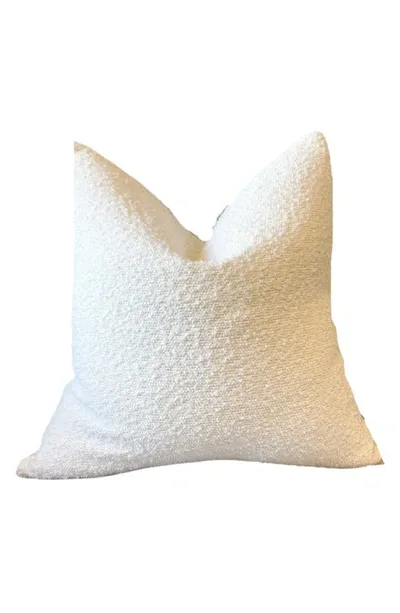 Modish Decor Pillows Boucle Decorative Pillow Cover, 24 X 24 In Dove