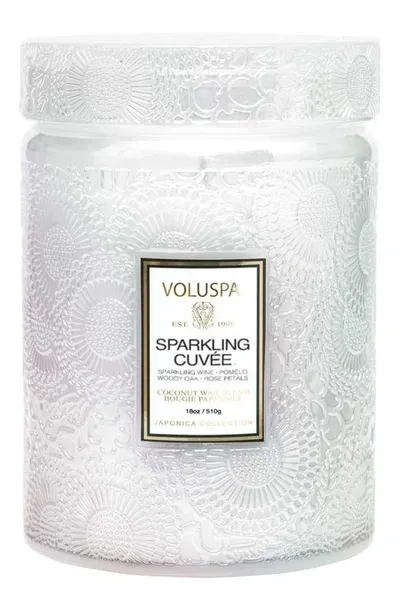 Voluspa Mini Sparkling Cuvee Glass Jar Candle 5.5 oz / 156 G 1-wick Candle