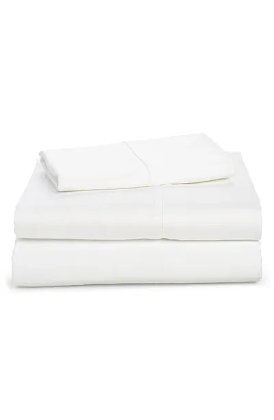 Pom Pom At Home Bamboo Sheets Set In White