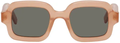 Retrosuperfuture Pink Benz Sunglasses In Rusty