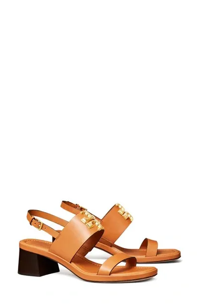 Tory Burch Eleanor Slingback Sandal In Brandy