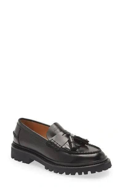 Isabel Marant Frezza Tasseled Leather Loafers In Schwarz