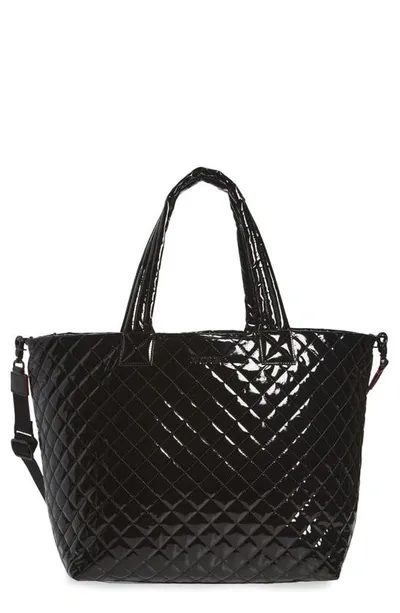 Mz Wallace Medium Metro Tote Deluxe In Black