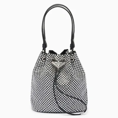 Prada Satin Mini-bag With Crystals