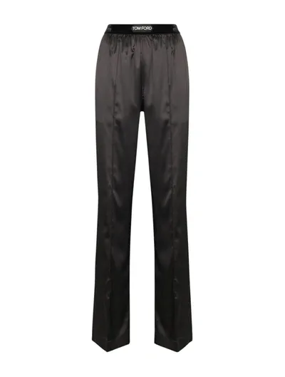 Tom Ford Trousers In Black