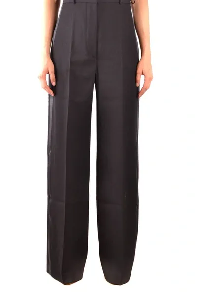 Burberry Trousers In Black