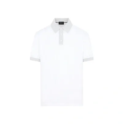 Brioni Polo Tshirt In White