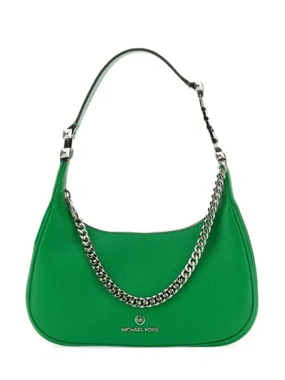 Michael Michael Kors Piper Shoulder Bag In Green