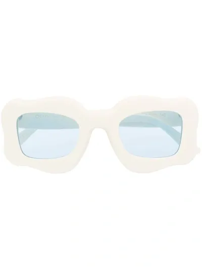 Bonsai Happy Sunglasses In White