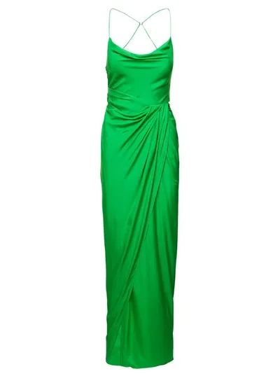 Gauge81 Shiroi Long Dress In Green