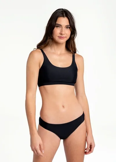 Lole Wave Bikini Top In Black Beauty