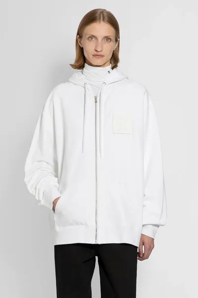 Raf Simons Woman White Sweatshirts