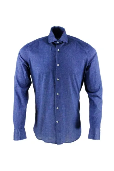 Sonrisa Luxury Shirt Stretch In Denim