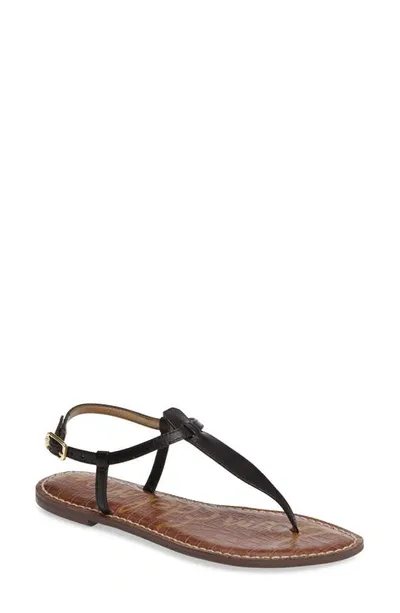 Sam Edelman Gigi Sandal In Dm-black