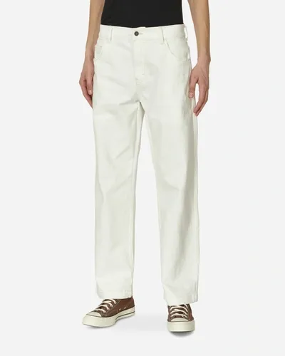 Dickies Wingville Loose Denim Pants In White