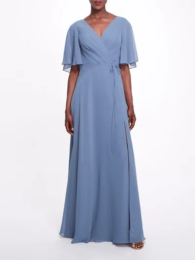 Marchesa Rome In Slate Blue