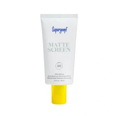 Supergoop Mineral Mattescreen Spf 40 In 1.5 oz