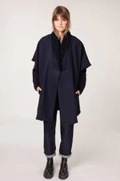 Les Prairies De Paris Coat Clothing In Marine