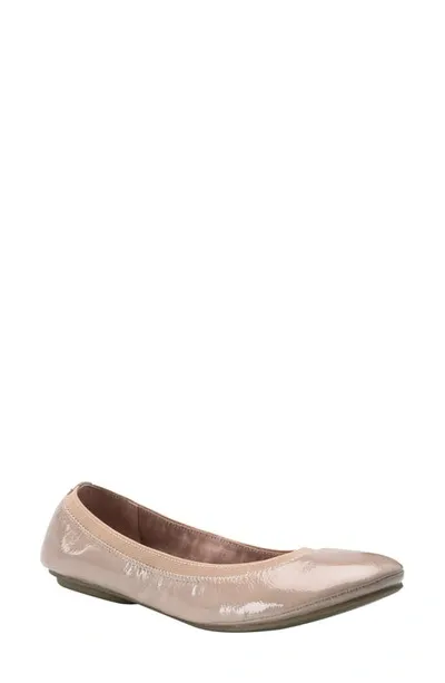 Bandolino Women's Edition Ballet Flats In Light Natural Patent