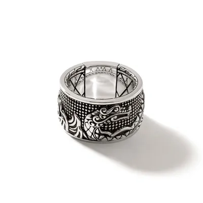 John Hardy Legends Naga Ring Aus Sterlingsilber In Silver