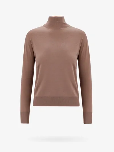 's Max Mara Woman Pink Nadar Turtleneck In Cipria