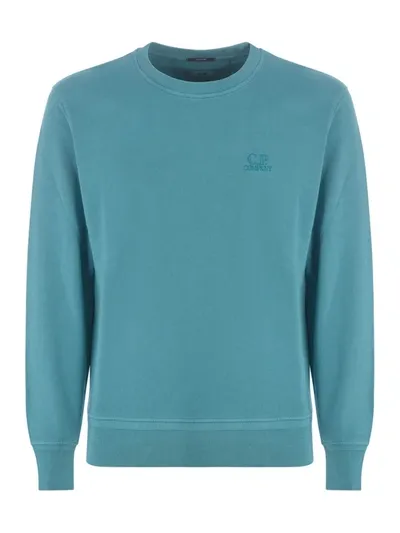 C.p. Company Felpa  In Turquoise