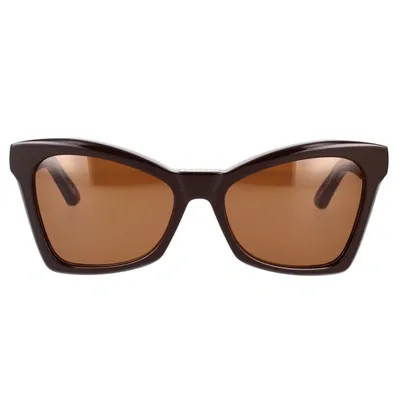 Balenciaga Sunglasses In Brown