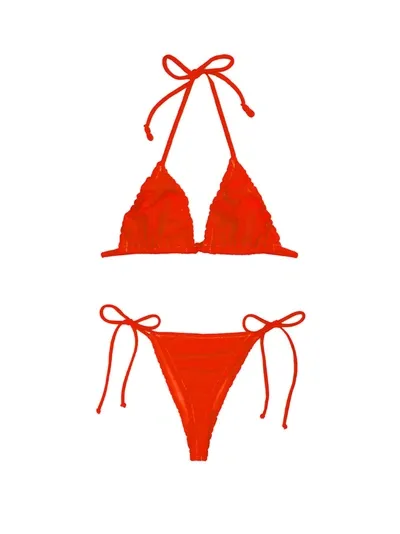 Reina Olga Bikini Concetta In Misto Poliammide Arancione In Orange