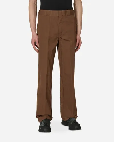 Dickies Pop Trading Company Work Pant Rain Drum In Burgundy