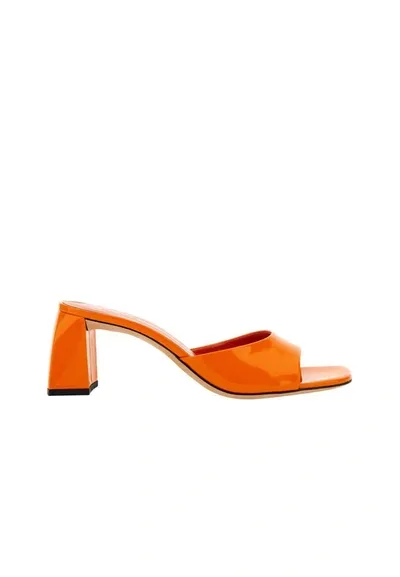 By Far Romy Mule In Orange